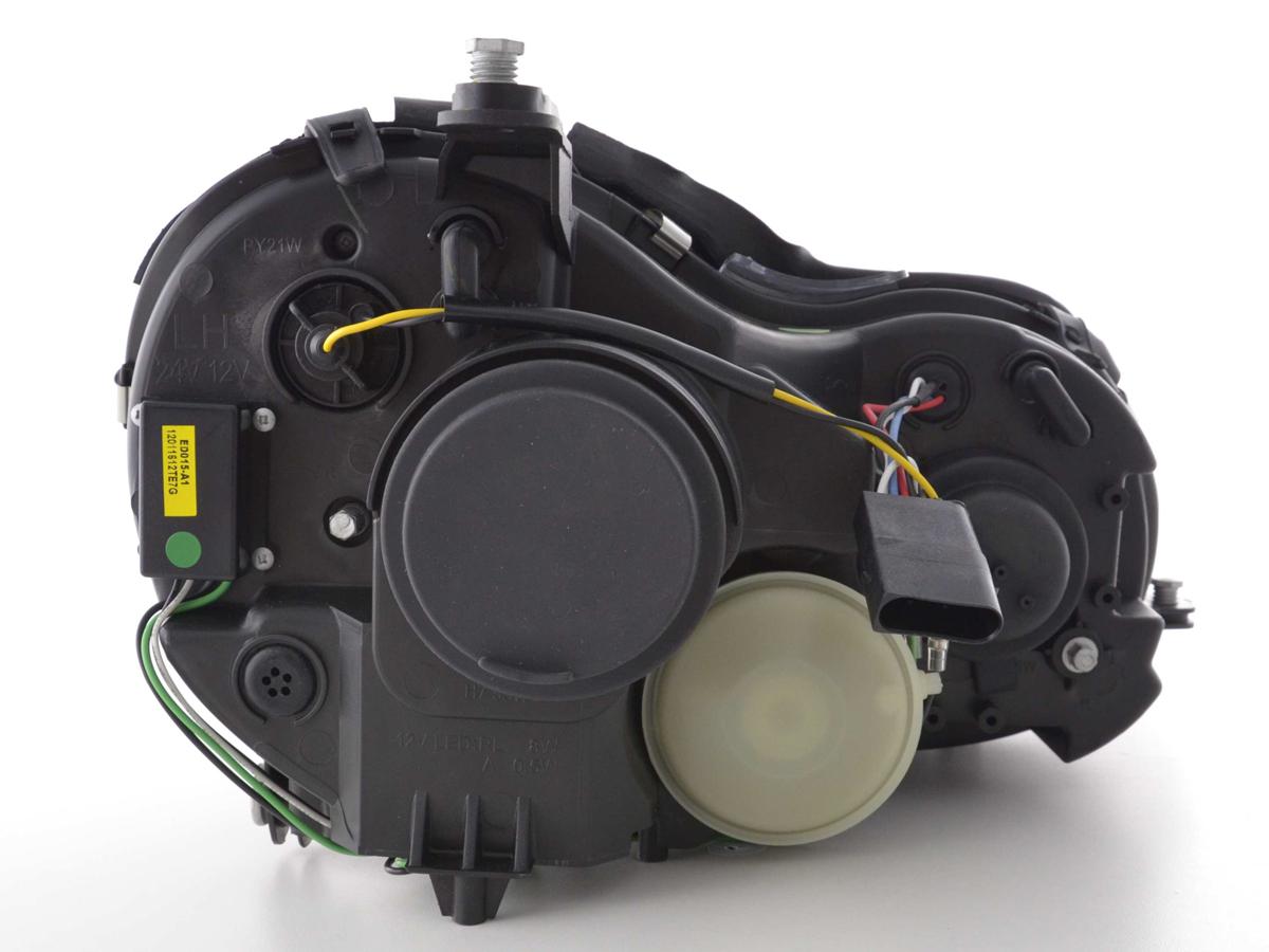 MERCEDES CLK W209 20042009 BLACK LED DRL DAYLIGHT RUNNING LIGHTS