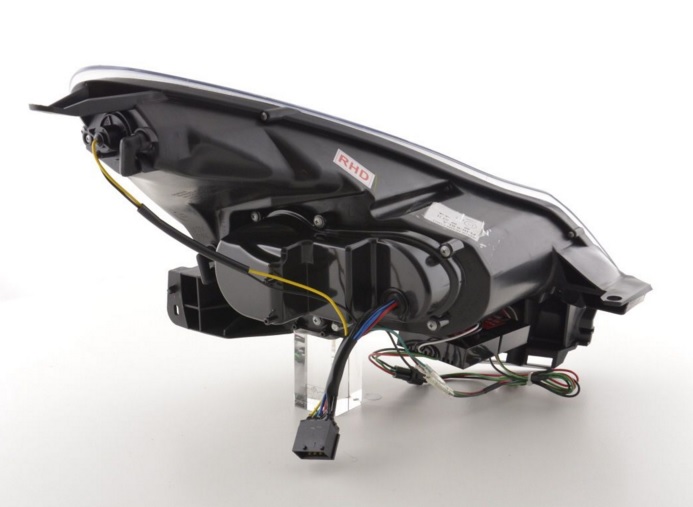 VAUXHALL CORSA D 2011 ON BLACK LED DRL LIGHT BAR DRL DAYTIME RUNNING